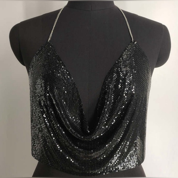 Top Crop Arabe Short Lady Womenswear Underwear Sexy - Picture 2 of 3